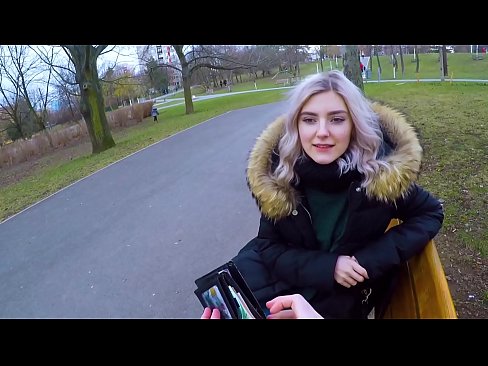 ❤️ Акча үчүн чоочун адамдын ысык спермасын жутат - минет паркта Эва Элфи ️ Порно fb боюнча бизде ❌️❤